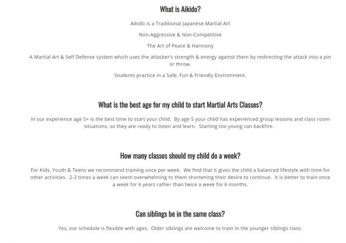 Aikido Ryugikan Martial Arts Self Defense Classes Ajax Whitby Oshawa